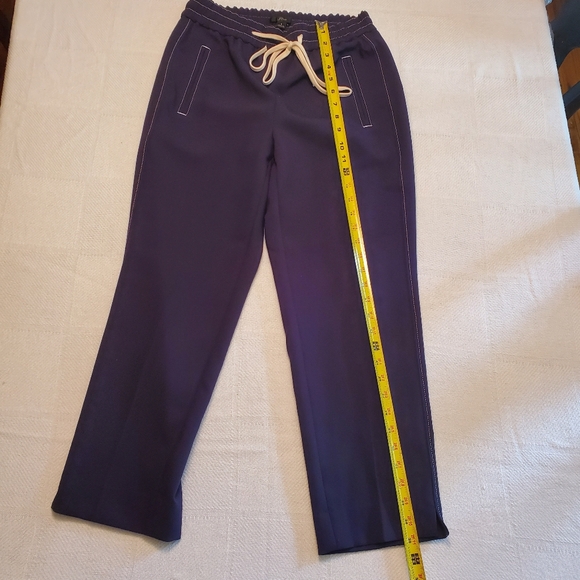 J. Crew Blue sweatpants- drawstring, size S - Picture 1 of 2